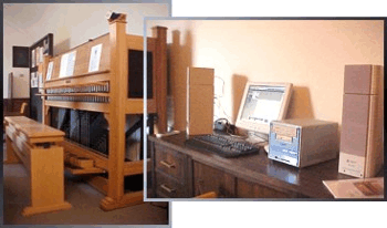 Carillon Practice Console and Computer