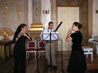 UF Music in Salzburg, Austria<br />Students perform at the final concert at Mirabel Palace Marble Hall