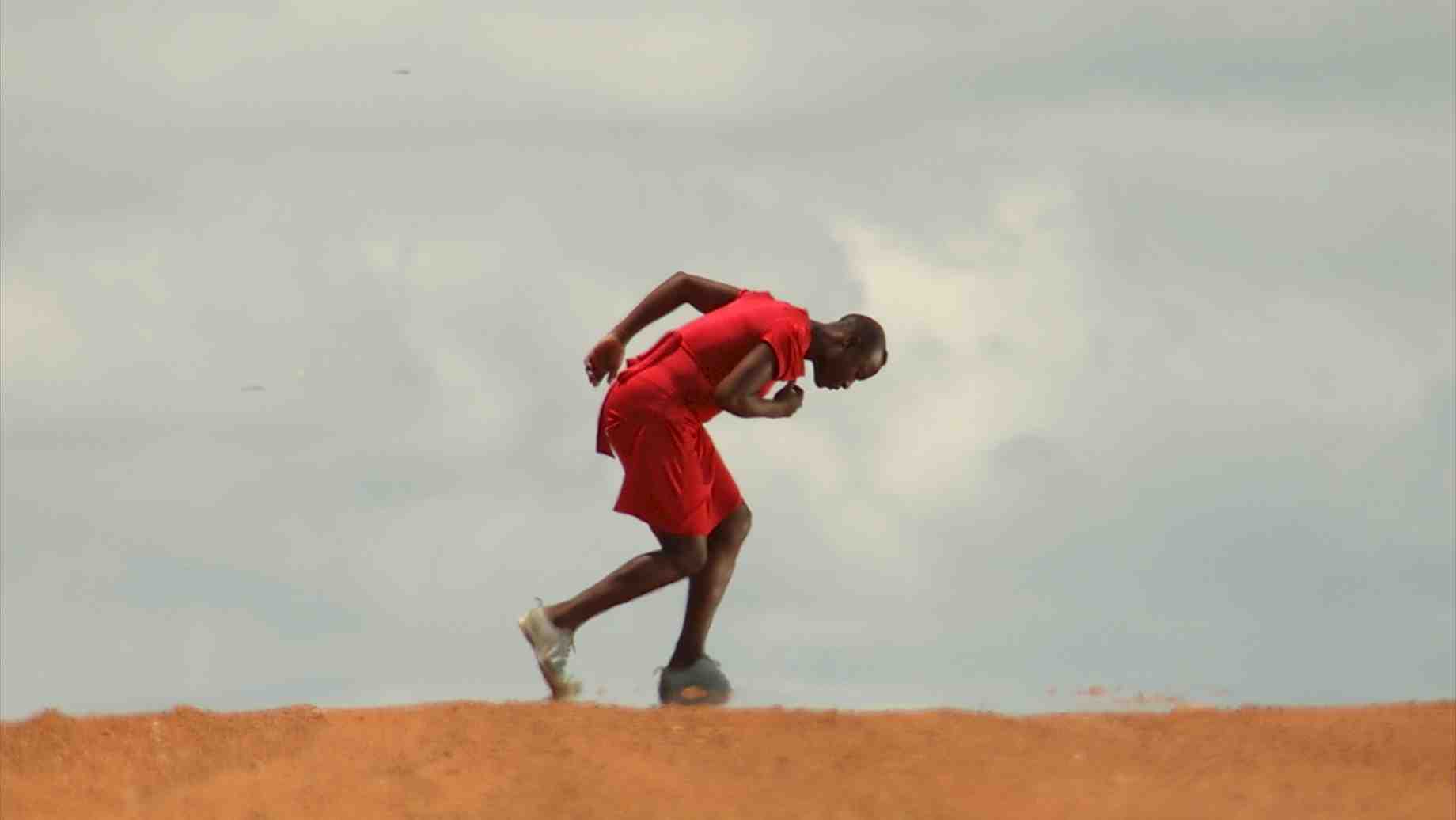 Nora Chipaumire returns to the red clay and vast sky of her Zimbabwean youth: the opening shot of NORA.