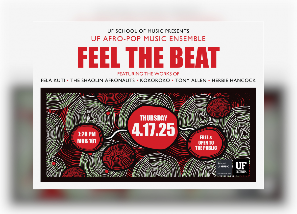 UF African Popular Music 2025 Concert Flyer