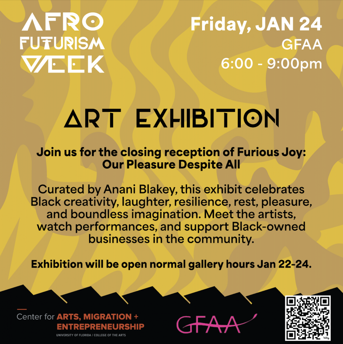 Flyer: Art Exhibition: Furious Joy