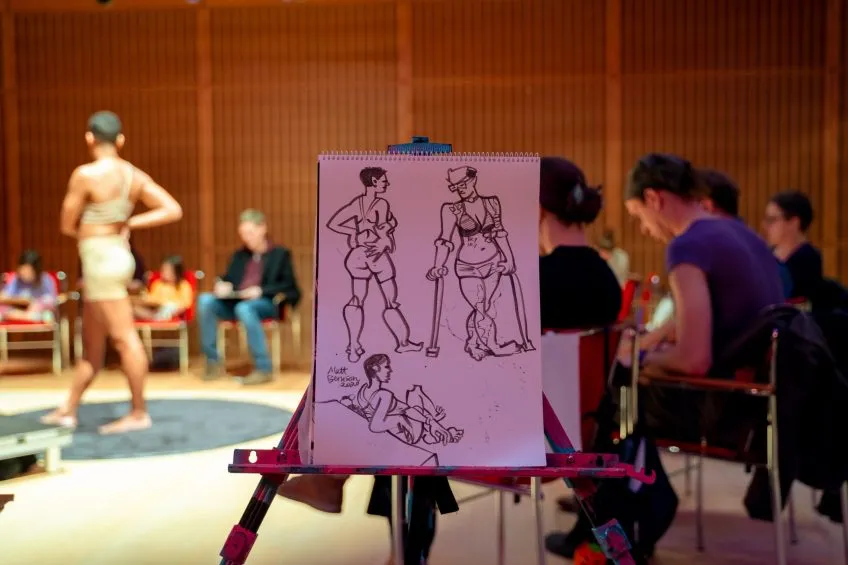 A sketchpad with drawings of Figure on DIversity models