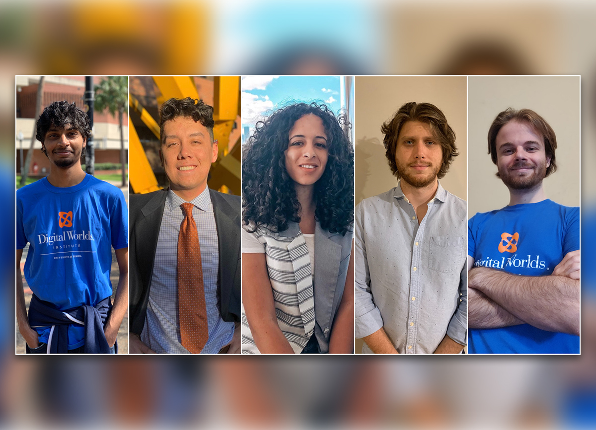 Headshot photos of the five-person MiDAS cohort