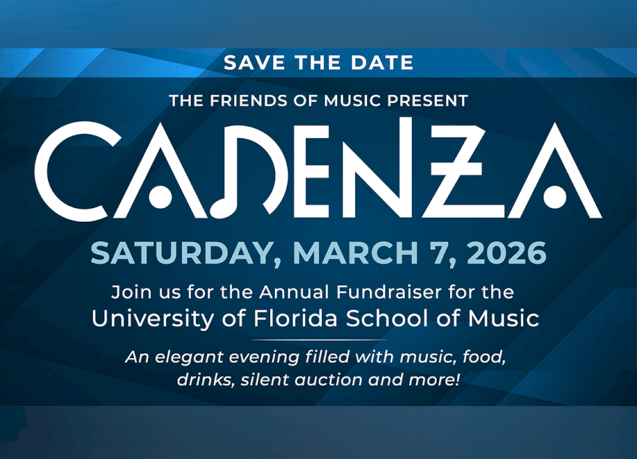 Cadenza 2026 Save the Date flyer