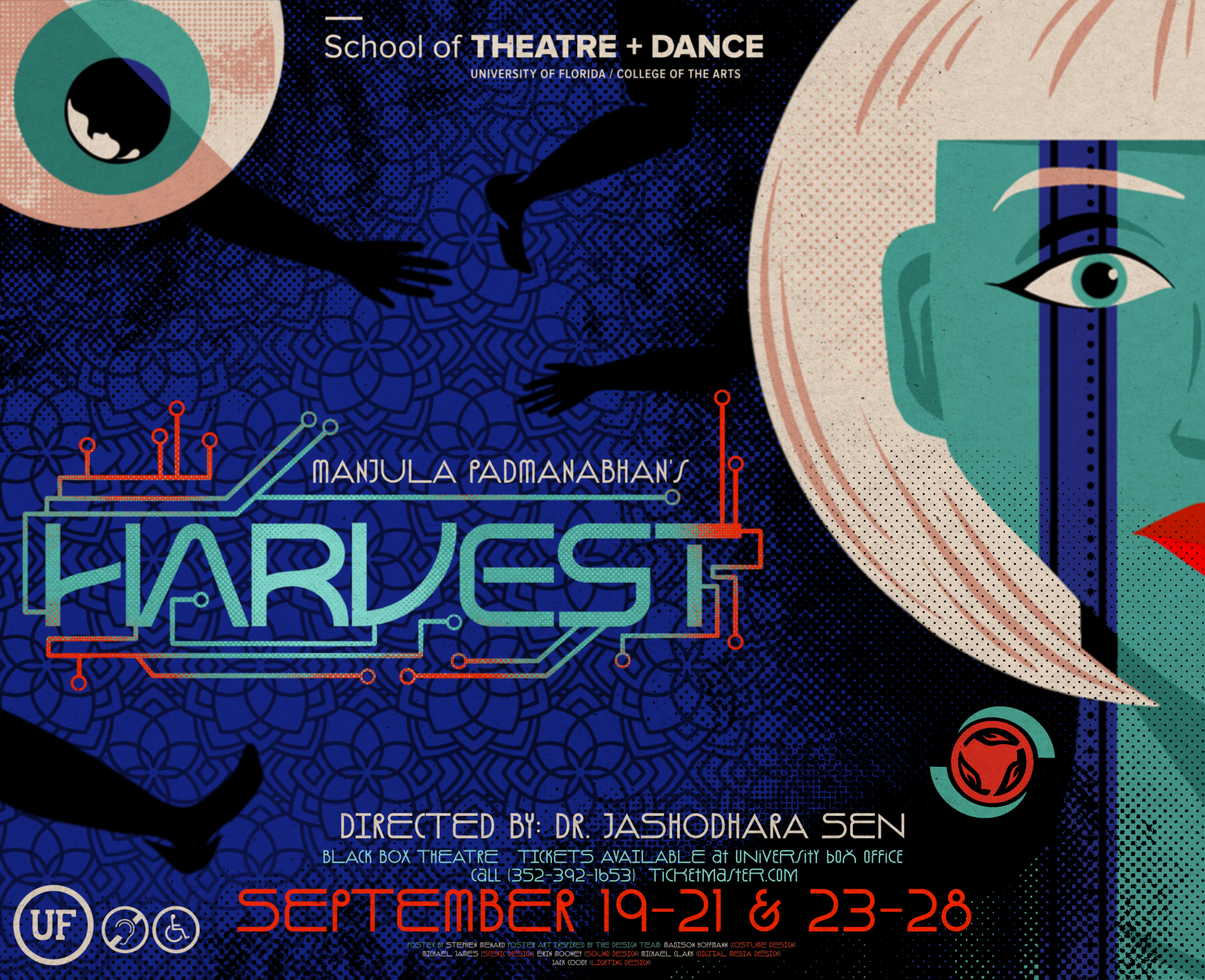 Official Harvest show poster.
