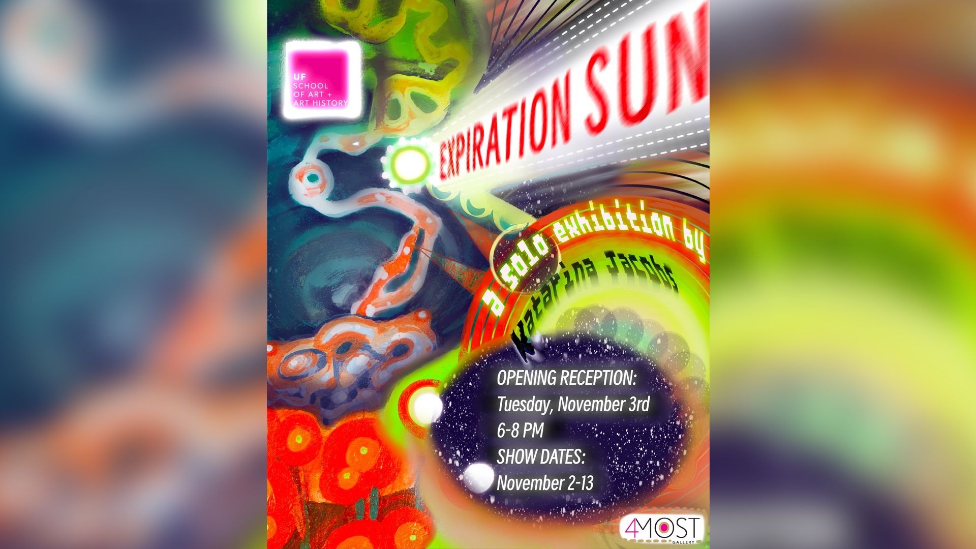 Event flyer with informational text.