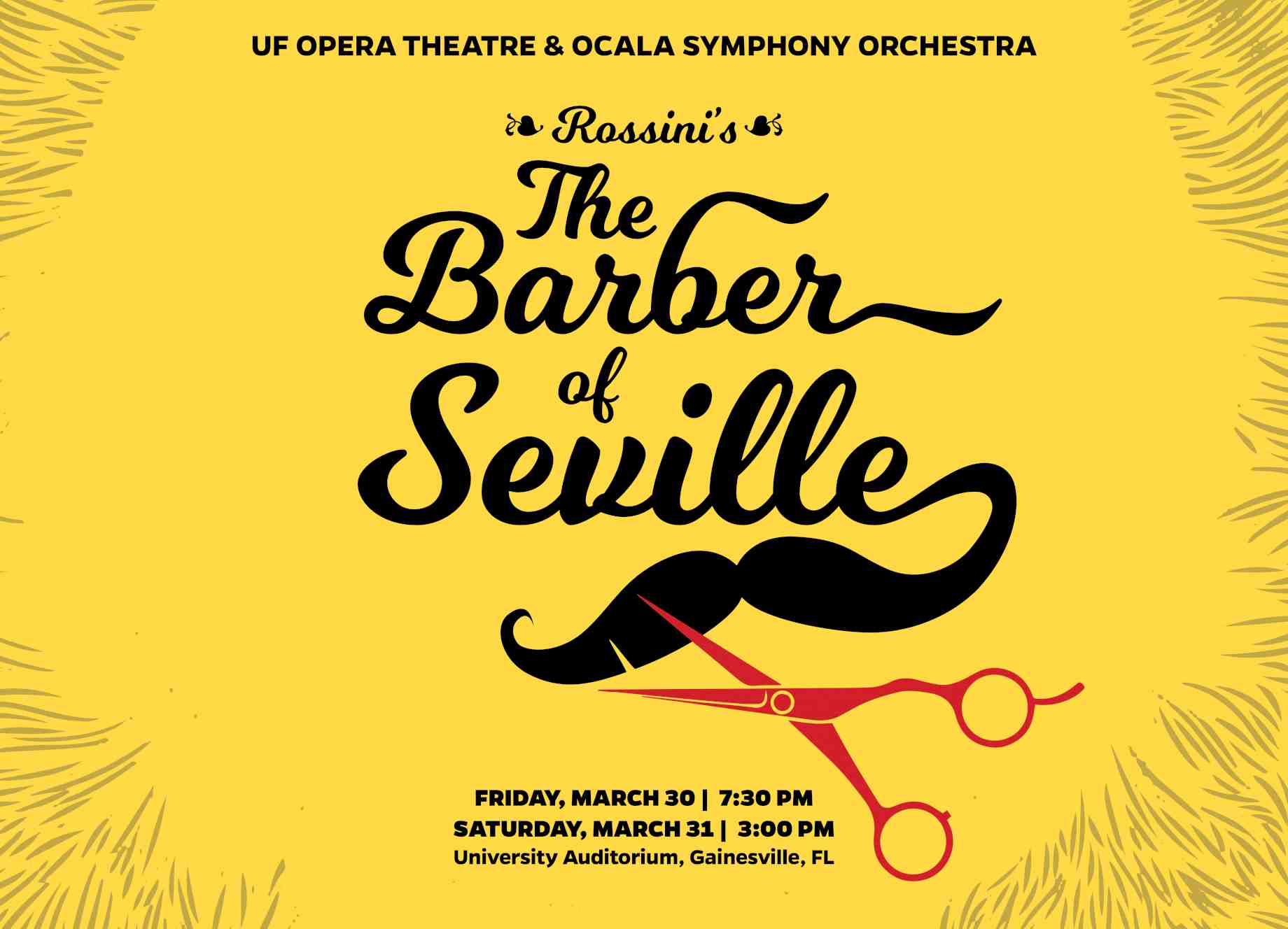 UF Opera Theatre Presents: Rossini's "The Barber of Seville" | Events | College of the Arts | University of Florida