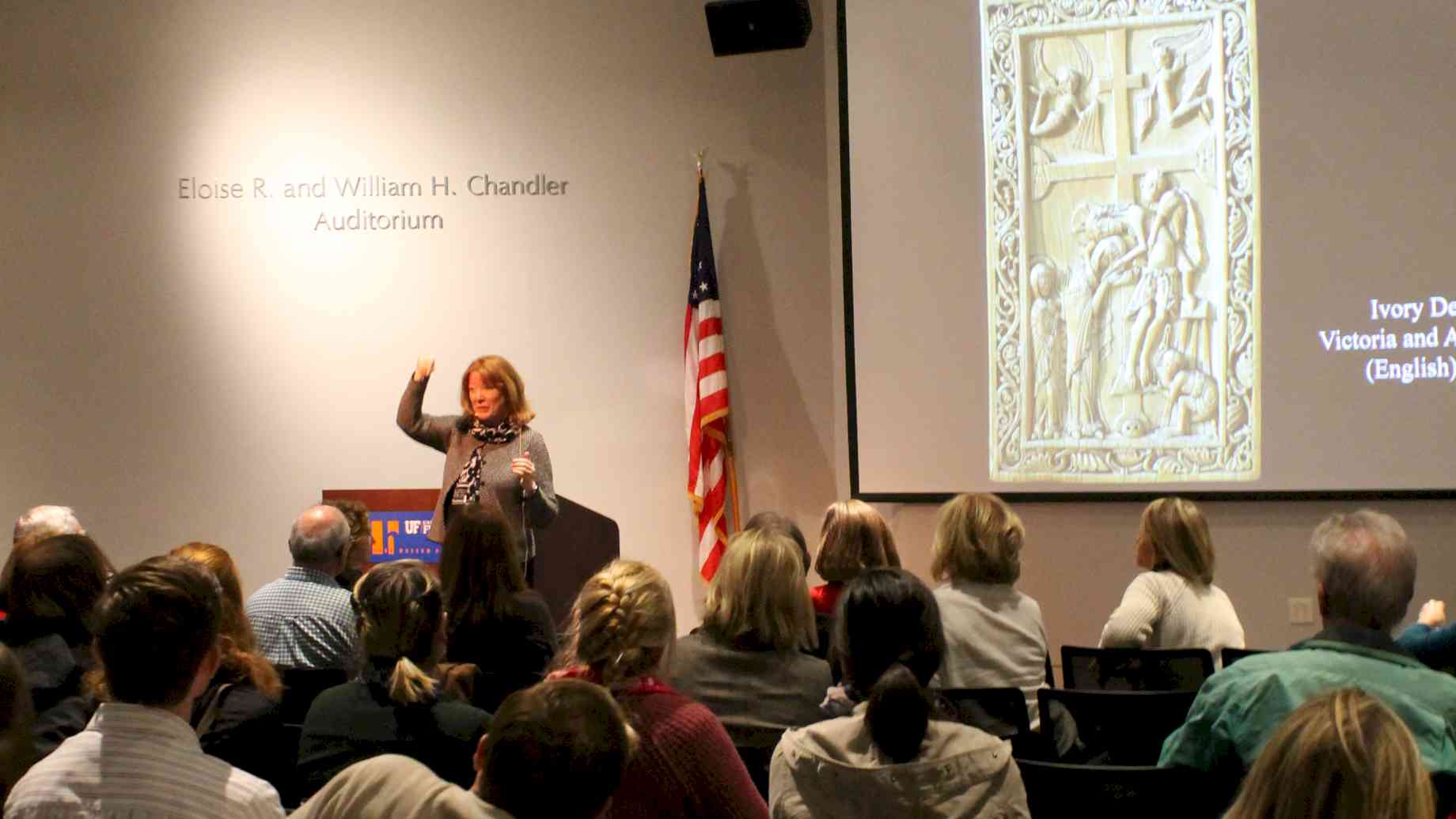 Post-lecture discussion with Dr. Jensen