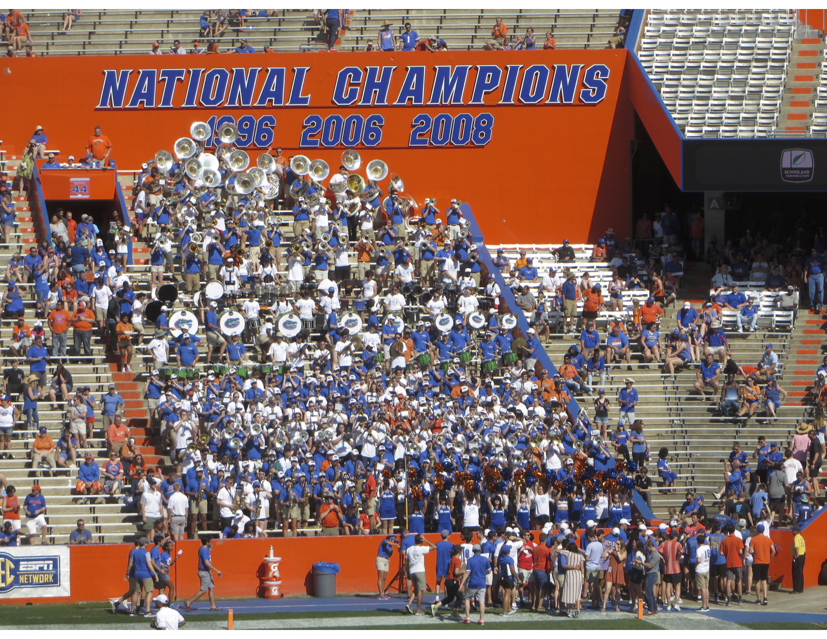 Orange & Blue Game brings over 250 high school band members to UF