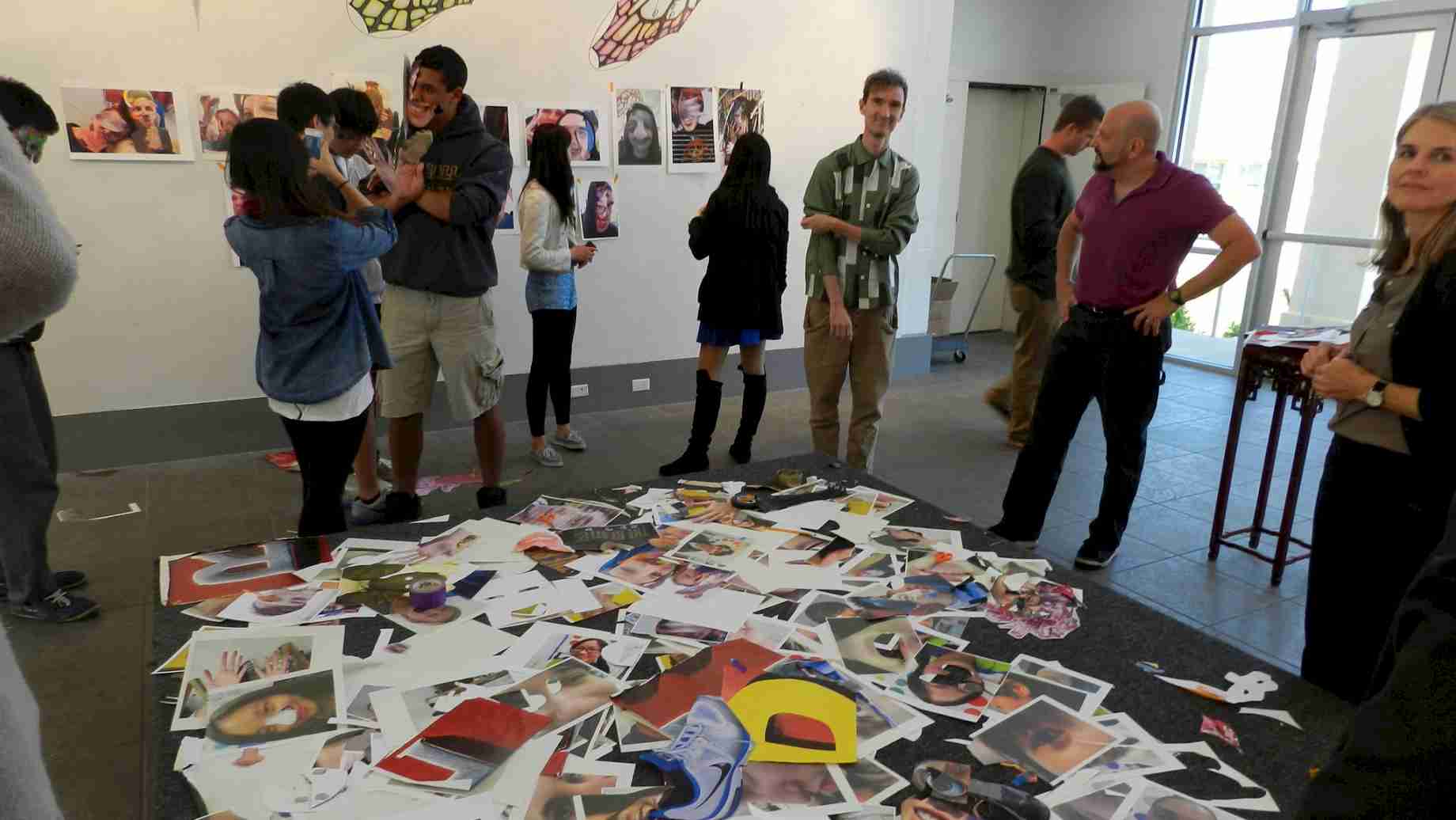 In 2013, UF art education students collaborated with contemporary artist Oliver Herring and students at Oak Hall School in Gainesville.