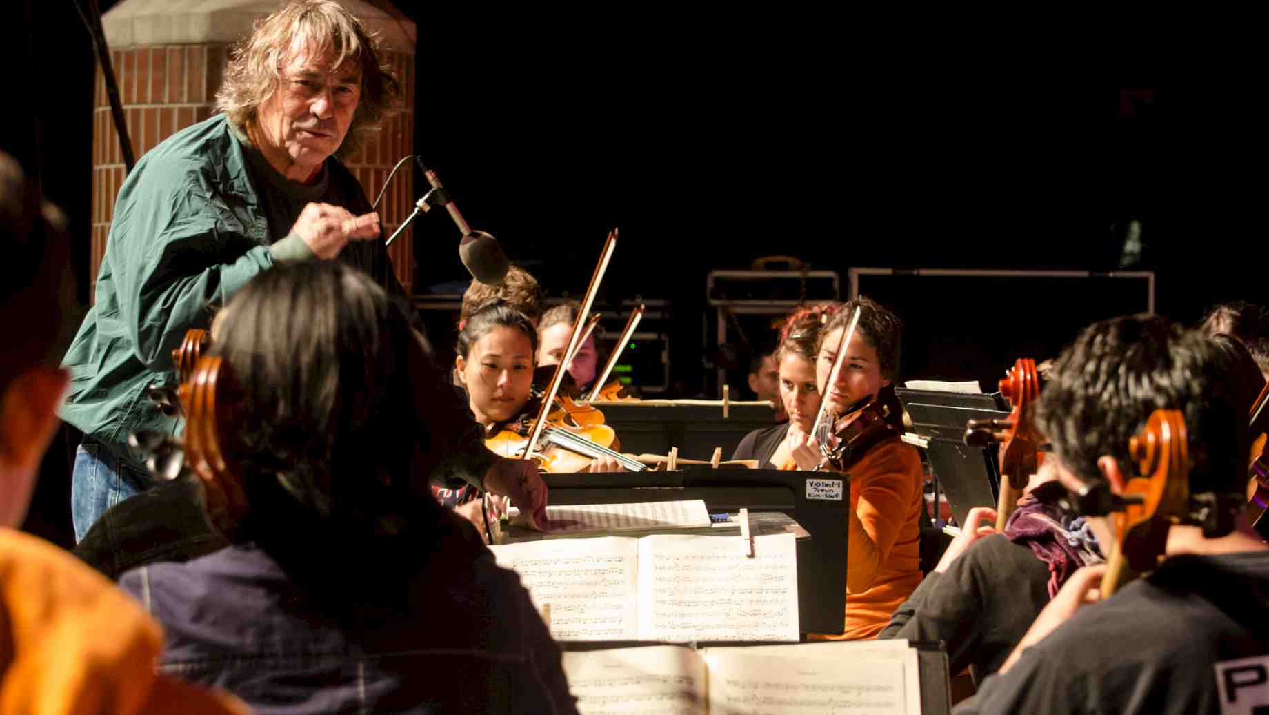 Raymond Chobaz leads the UF Symphony Orchestra