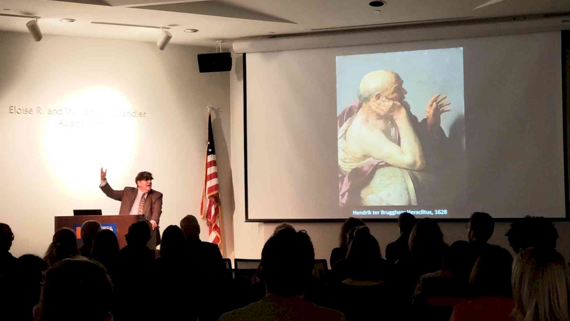 HESCAH Lecture by Dr. Luis Pérez-Oramas at the Harn Museum of Art Auditorium