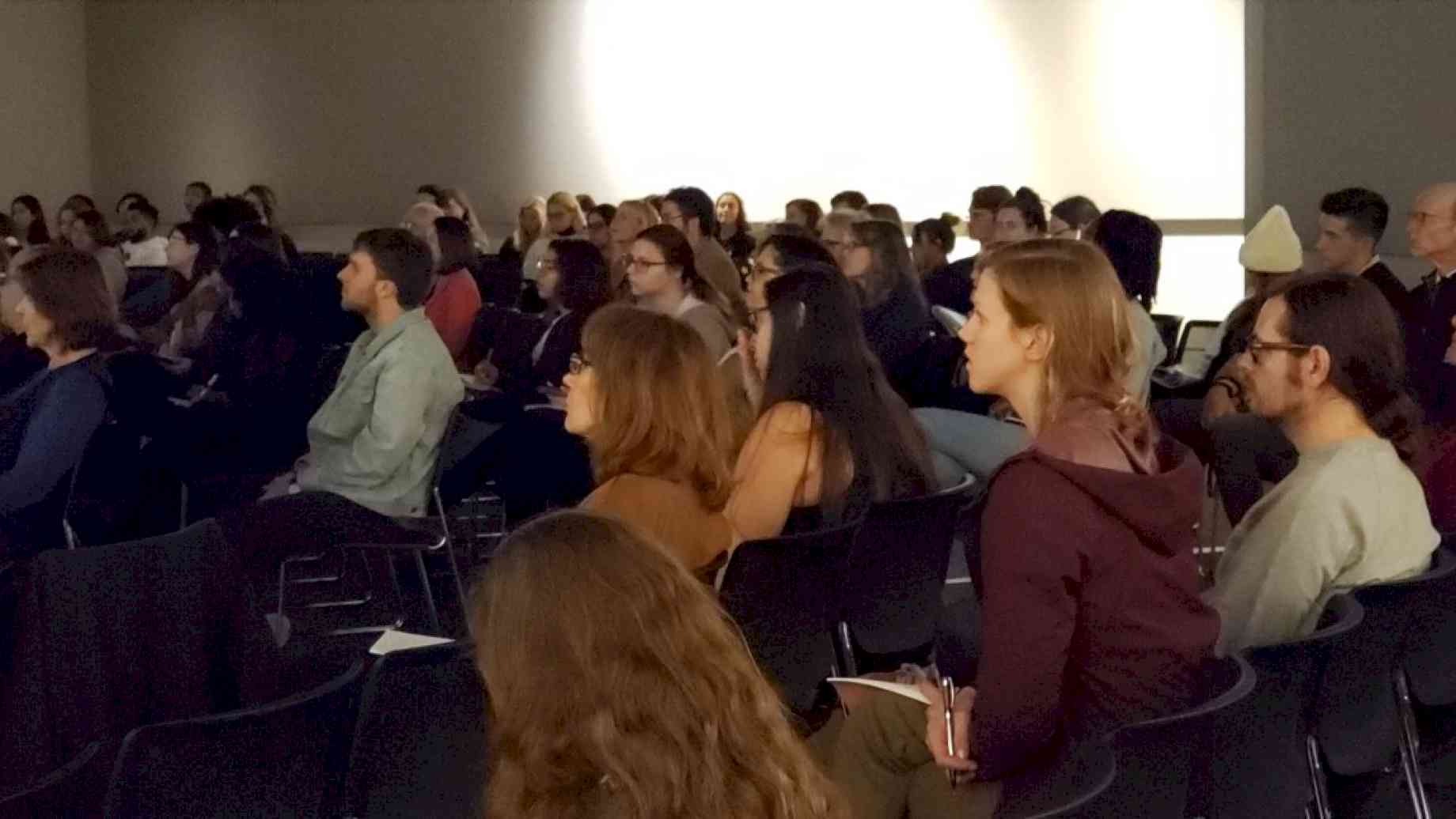Audience at Dr. Luis Pérez-Oramas