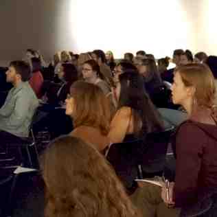 Audience at Dr. Luis Pérez-Oramas