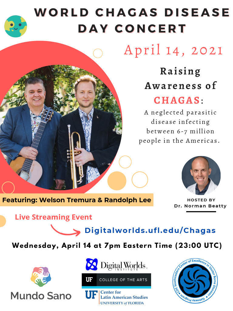 World Chagas Day Livestream Concert with Tremura and Lee and Dr