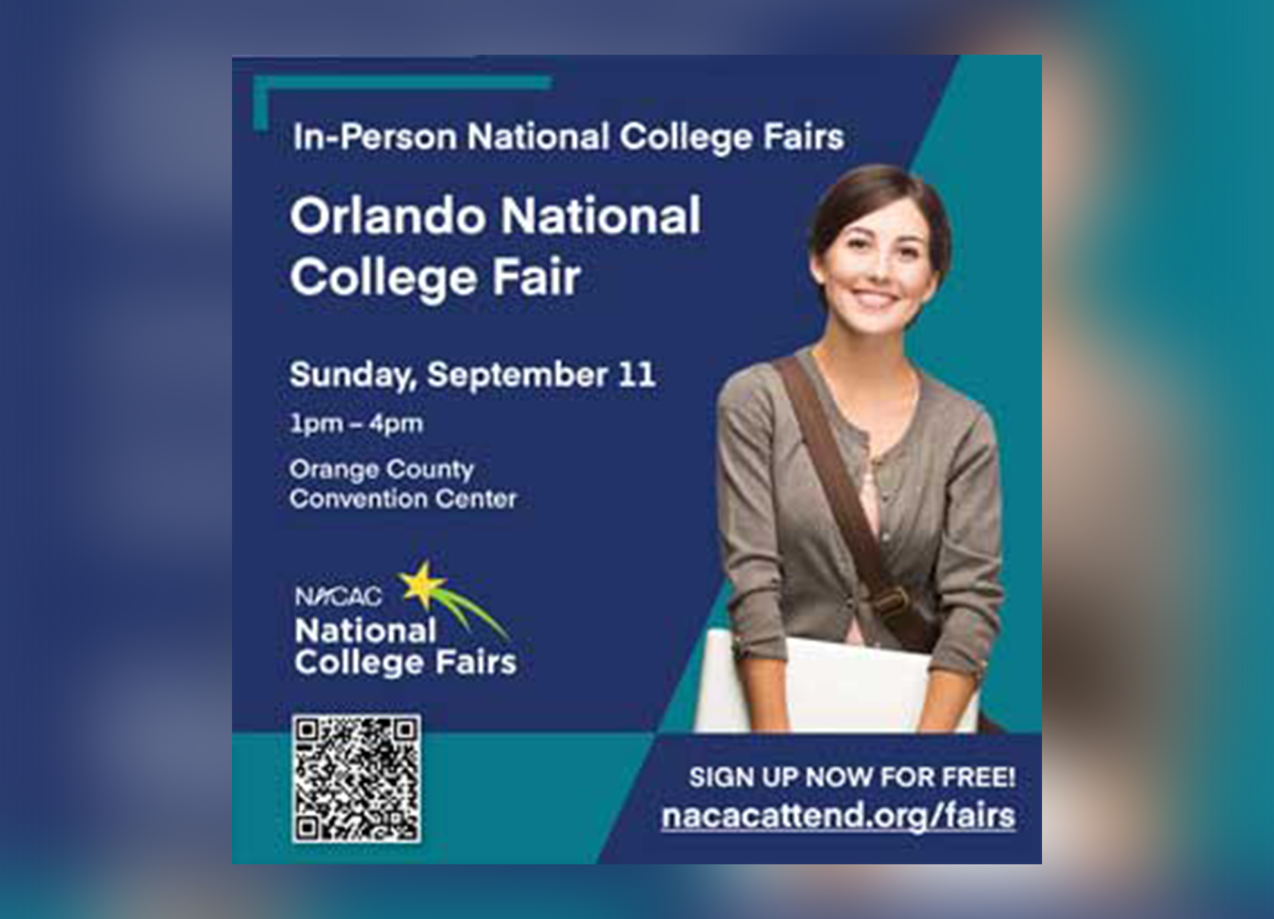 NACAC Orlando National College Fair Events College of the Arts