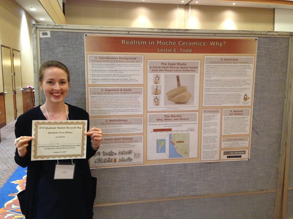 Ph.D. student wins competition with poster featuring