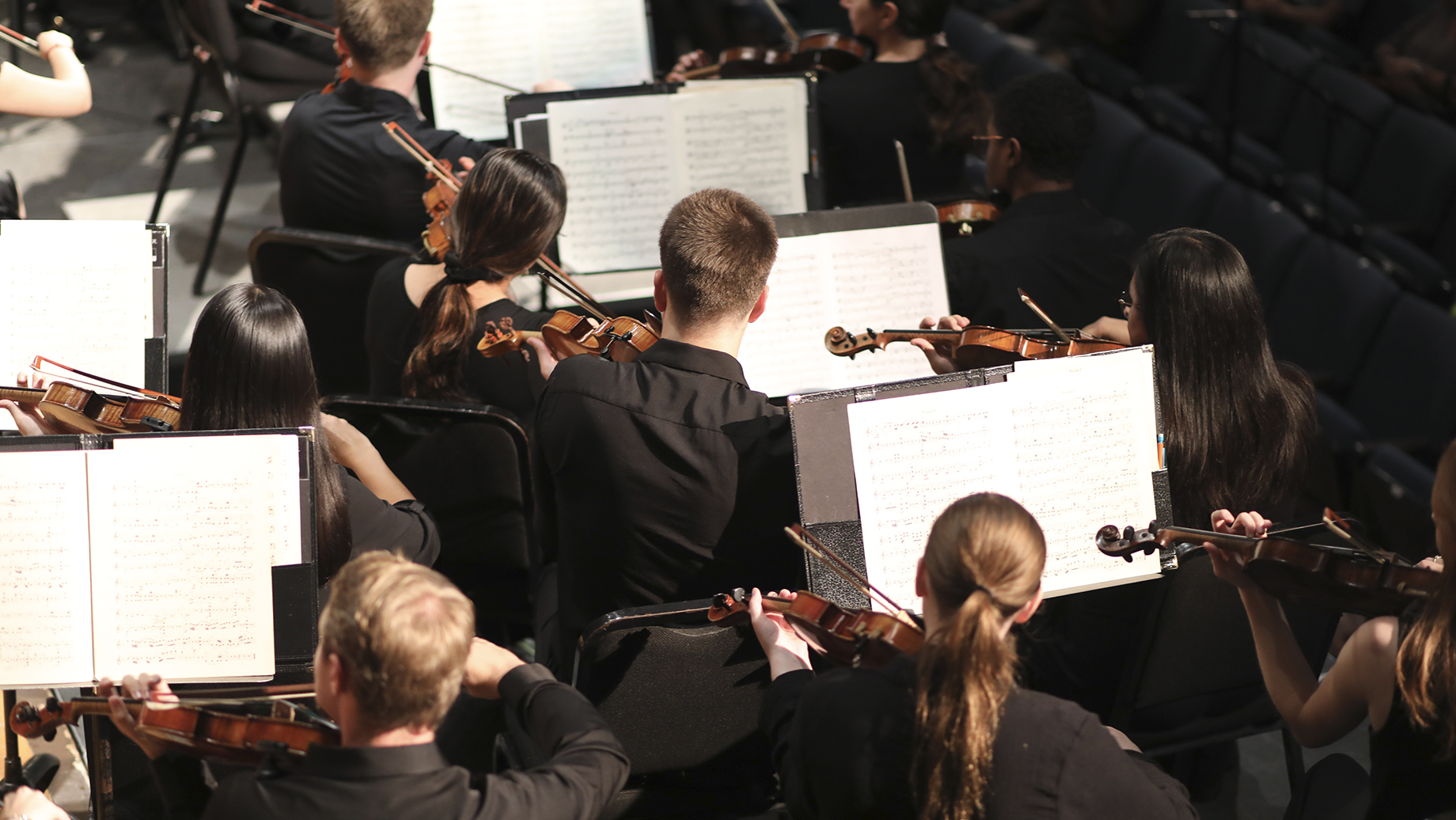 UF Symphony Orchestra performance at University Auditorium October 30, 2024. Photo by Julie Esbjorn