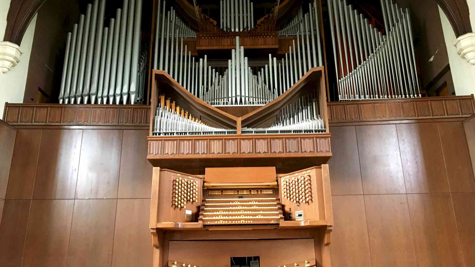 University Auditorium Organ with Console